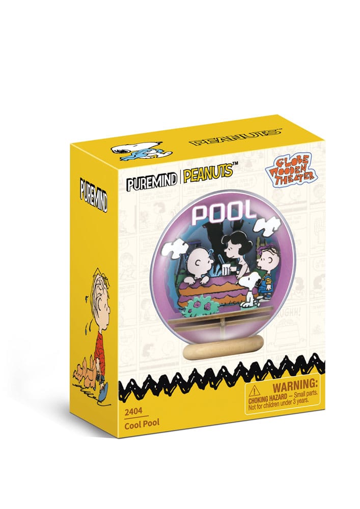 🧪 LAB | SU ORDINAZIONE Peanuts Puremind Model Kit Wooden Theater Globe Cool Pool