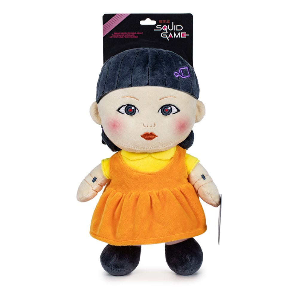 SU ORDINAZIONE Squid Game Plush Figure Doll with Backing Card Packaging 28 cm
