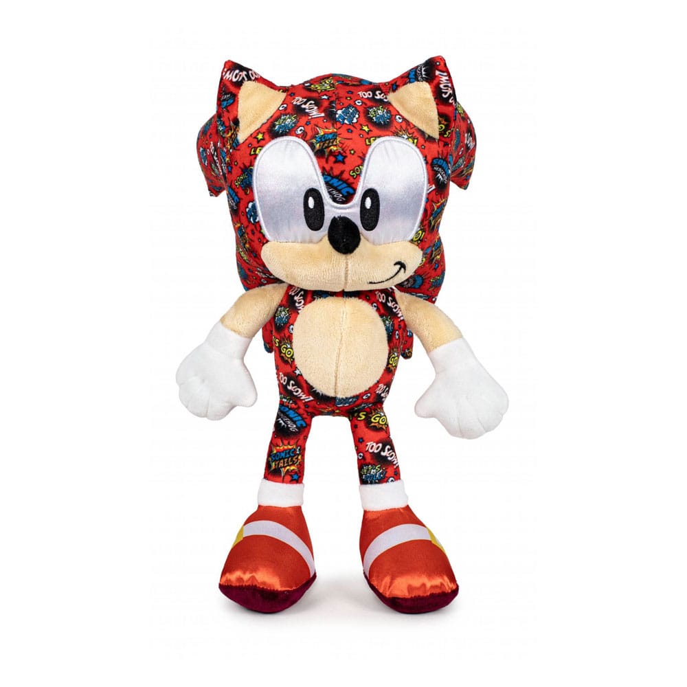 SU ORDINAZIONE Sonic the Hedgehog Plush Figure Sonic Pop Comic 30 cm ESAURITO