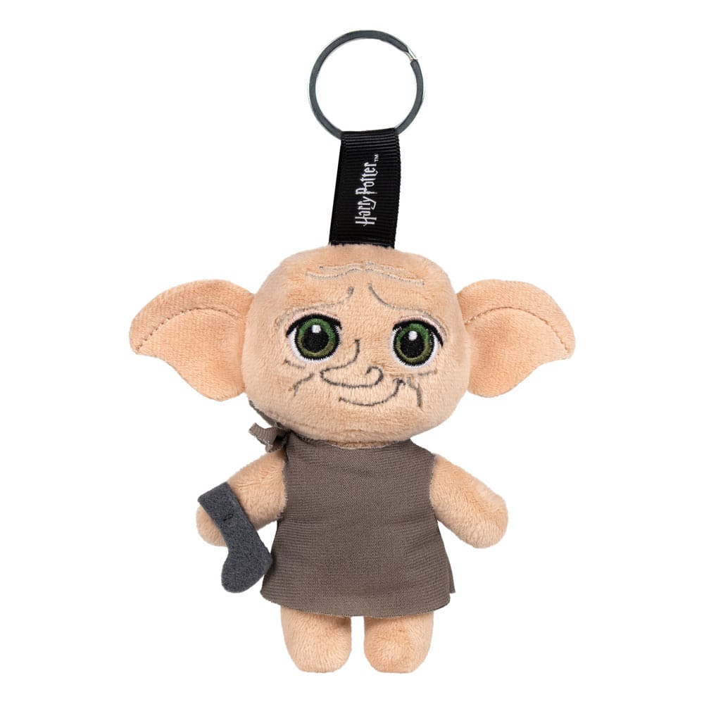 🧪 LAB | SU ORDINAZIONE Harry Potter Plush Keychain with metal ring Dobby 10 cm