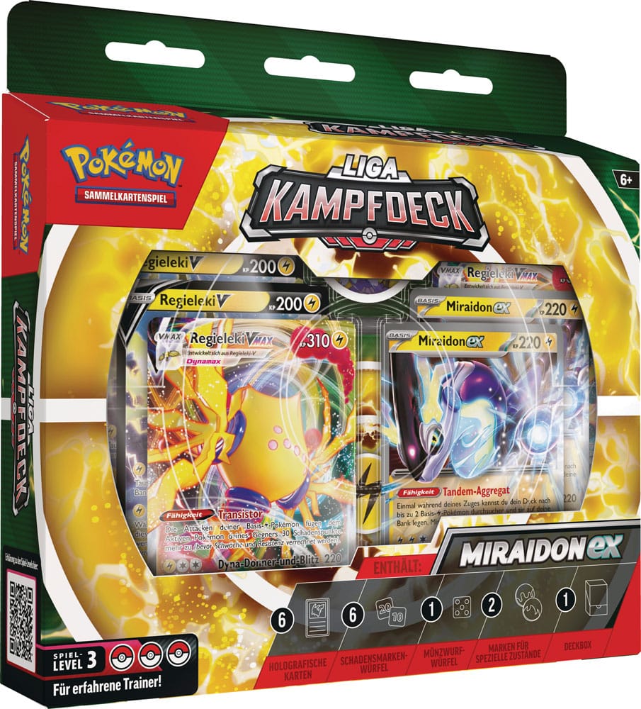 SU ORDINAZIONE Pokémon TCG Liga-Kampfdeck November 2023 *German Version*
