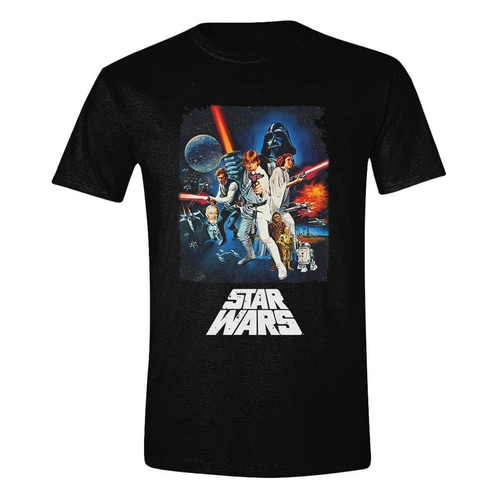 MADE TO ORDER Star Wars A New Hope T-Shirt Retro Poster Size S SOLD OUT