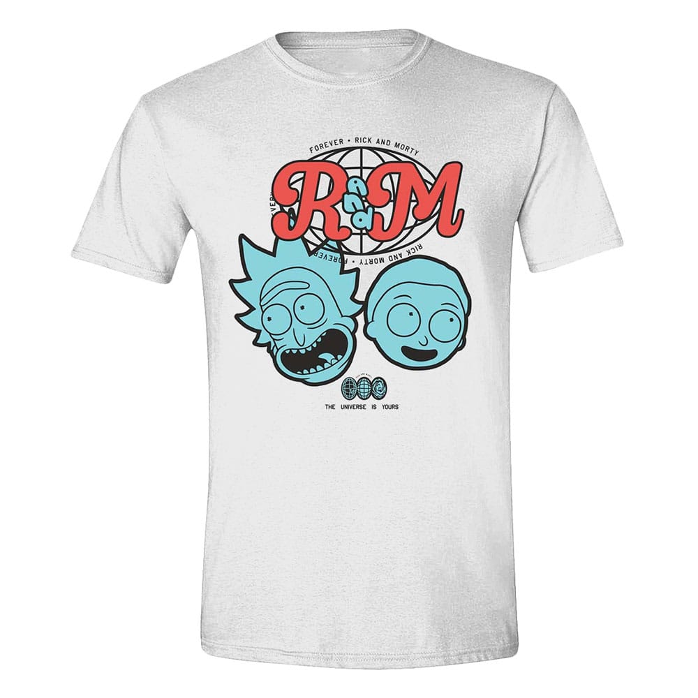 MADE TO ORDER Rick &amp; Morty T-Shirt Forever The Universe Is Yours Size L