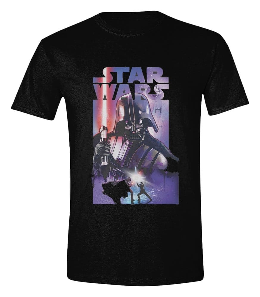 SU ORDINAZIONE Star Wars T-Shirt Darth Vader Poster Size L