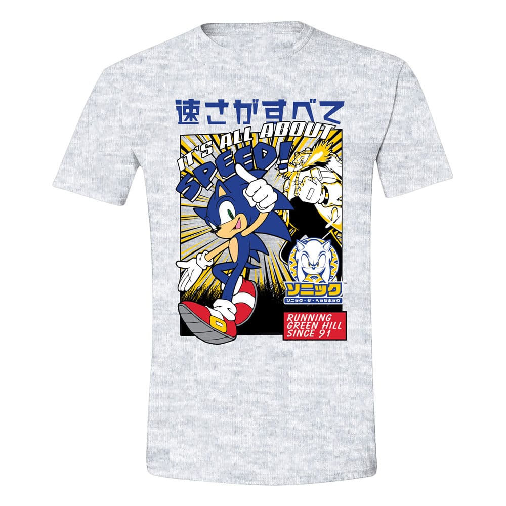MADE TO ORDER Sonic - The Hedgehog T-Shirt Sonic Comic Size L