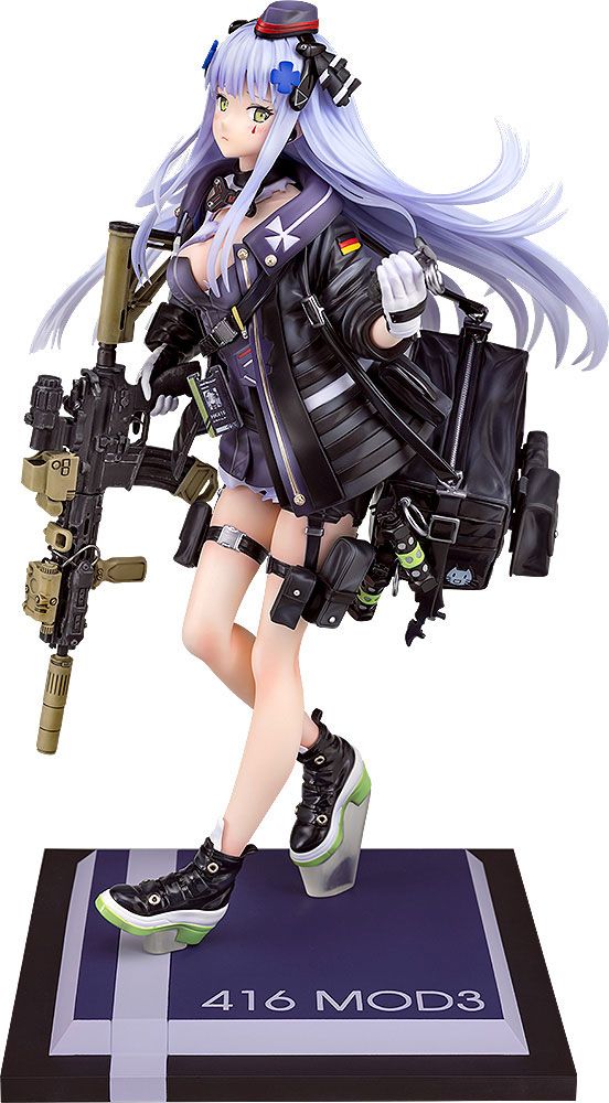 SU ORDINAZIONE Girls Frontline PVC Statue 1/7 416 MOD3 Heavy Damage Ver. 25 cm *PREZZO SPECIALE*