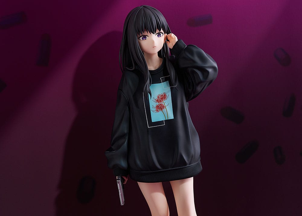 PREORDINE+ 05/2026 Lycoris Recoil PVC Statue 1/7 Takina Inoue: Oversized Sweatshirt Ver. 25 cm