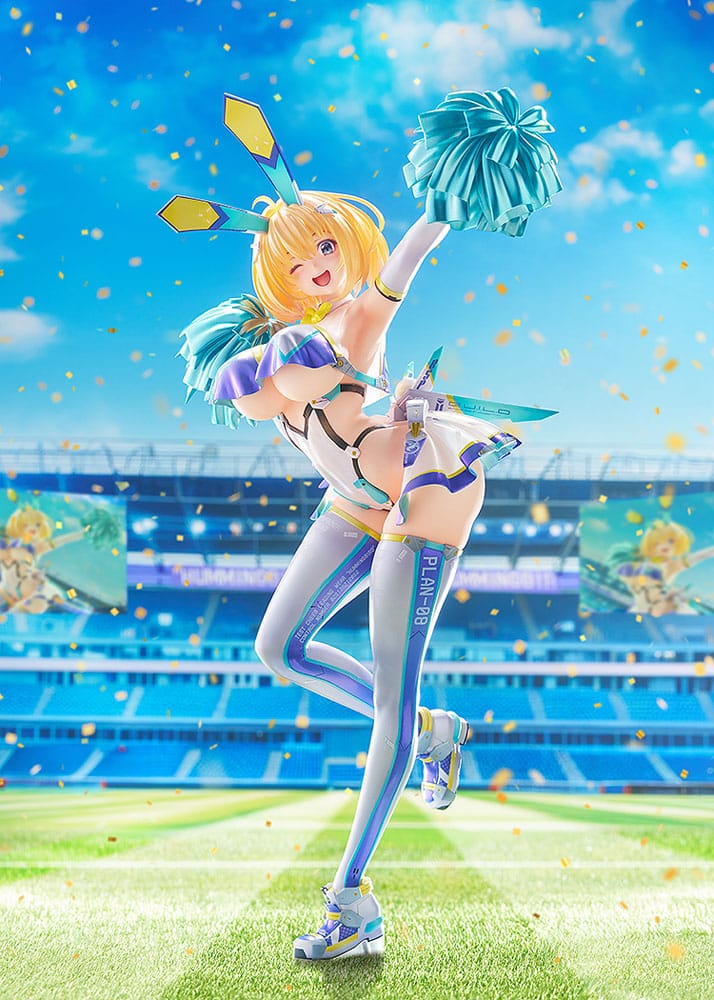 PREORDINE 04/2026 Bunny Suit Planning PVC Statue 1/6 Sophia F. Shirring Cheerleader Ver. 30 cm (PREORDINE NON CANCELLABILE)