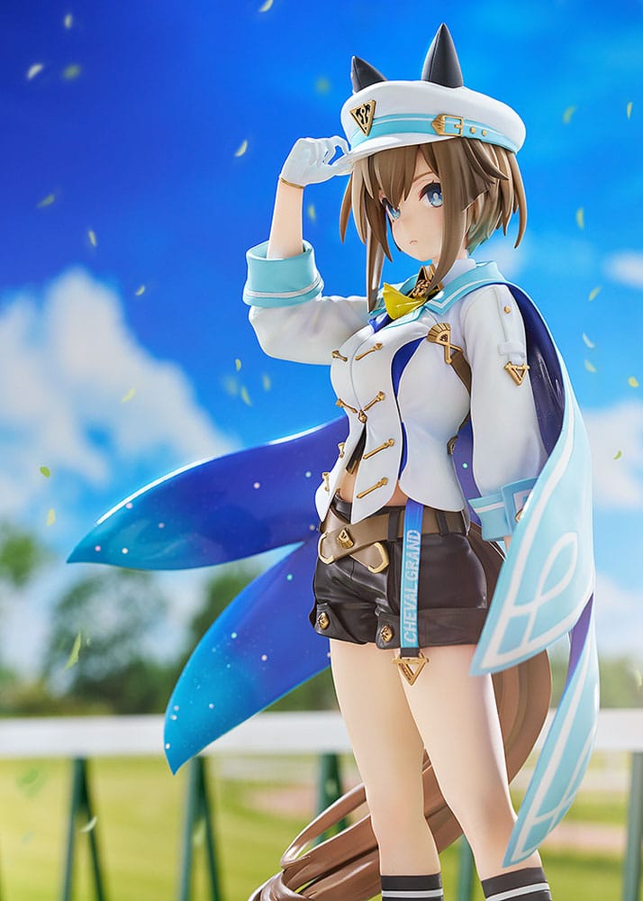 PREORDINE+ 03/2026 Uma Musume Pretty Derby PVC Statue 1/7 Cheval Grand 27 cm