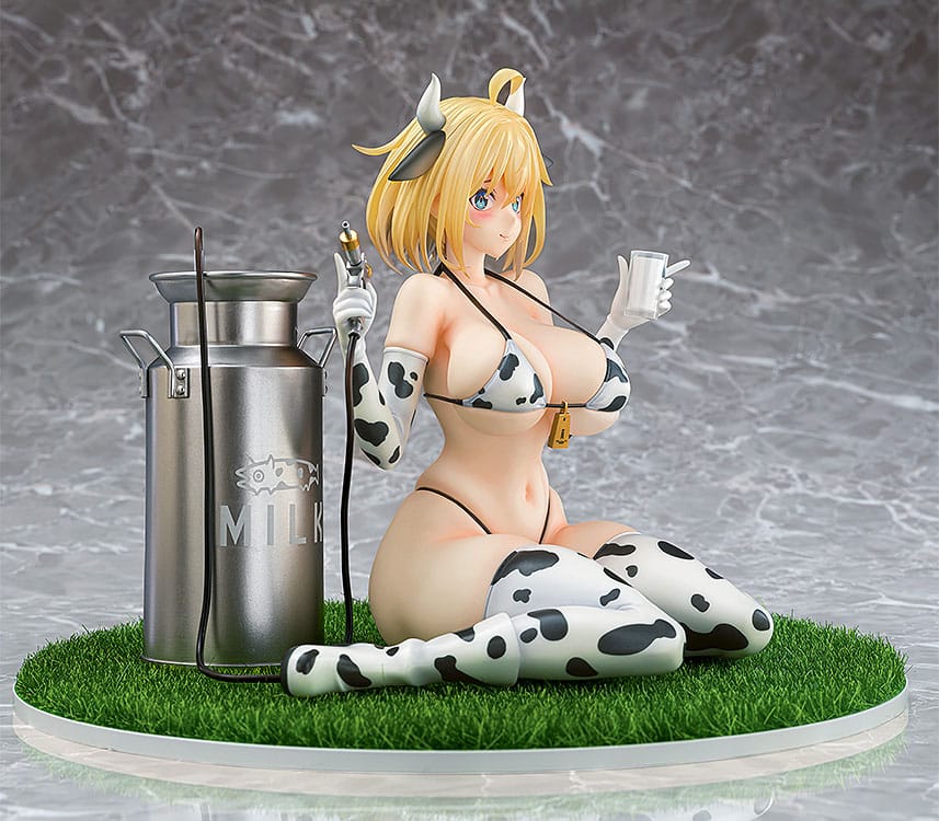 PREORDINE CHIUSO 12/2025 Bunny Suit Planning PVC Statue 1/6 Sophia F. Shirring Cow Bikini Ver. 16 cm (18+) (PREORDINE NON CANCELLABILE)