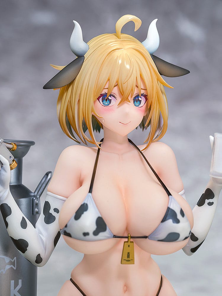 PREORDINE CHIUSO 12/2025 Bunny Suit Planning PVC Statue 1/6 Sophia F. Shirring Cow Bikini Ver. 16 cm (18+) (PREORDINE NON CANCELLABILE)