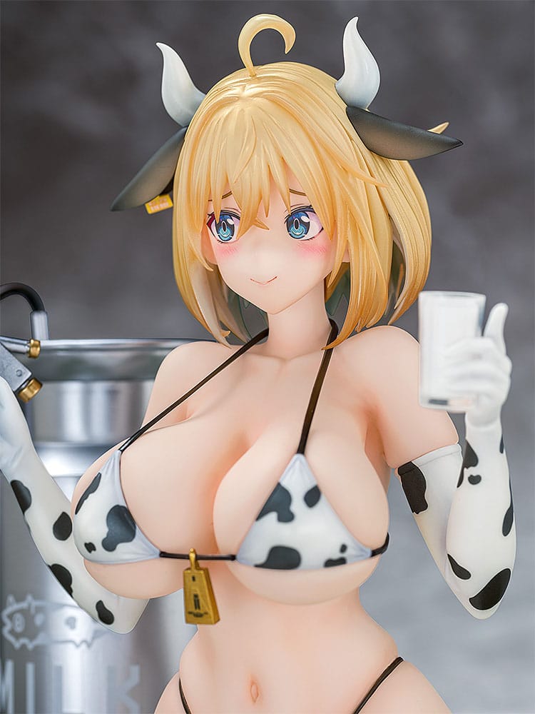 PREORDINE CHIUSO 12/2025 Bunny Suit Planning PVC Statue 1/6 Sophia F. Shirring Cow Bikini Ver. 16 cm (18+) (PREORDINE NON CANCELLABILE)