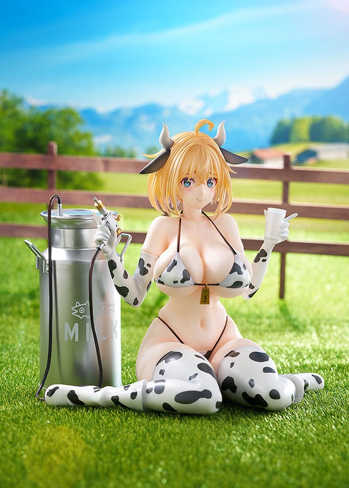 PREORDINE CHIUSO 12/2025 Bunny Suit Planning PVC Statue 1/6 Sophia F. Shirring Cow Bikini Ver. 16 cm (18+) (PREORDINE NON CANCELLABILE)
