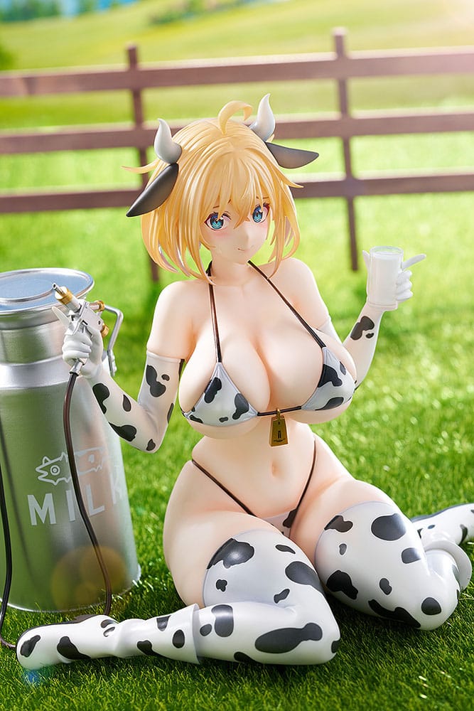 PREORDINE CHIUSO 12/2025 Bunny Suit Planning PVC Statue 1/6 Sophia F. Shirring Cow Bikini Ver. 16 cm (18+) (PREORDINE NON CANCELLABILE)