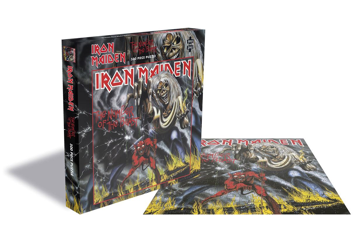 SU ORDINAZIONE Iron Maiden Puzzle The Number of the Beast