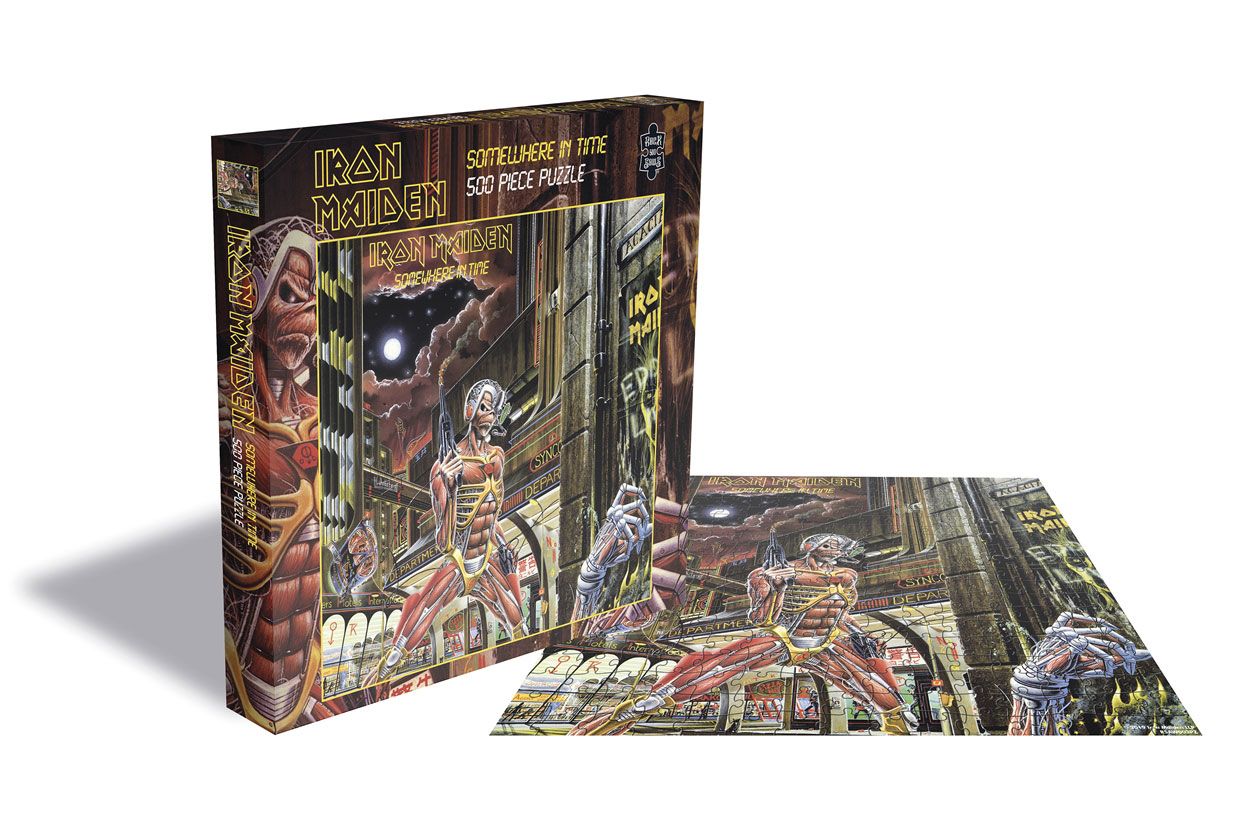 SU ORDINAZIONE Iron Maiden Puzzle Somewhere in Time *PREZZO SPECIALE*