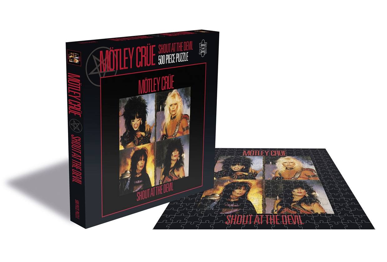 Mötley Crüe Puzzle Shout at the Devil *SONDERPREIS* AUSVERKAUFT
