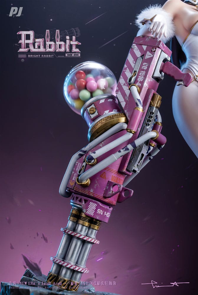 PREORDINE 09/2026 Original Character PVC Statue 1/6 Bright Rabbit Illustration by Loull Aroll x New Era 37 cm (PREORDINE NON CANCELLABILE)