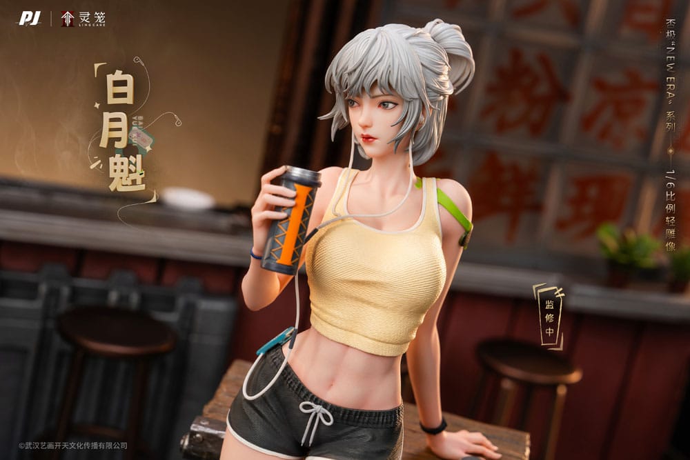 PREORDINE+ 12/2025 Ling Cage: Incarnation PVC Statue 1/6 Bai Yue Kui 31 cm