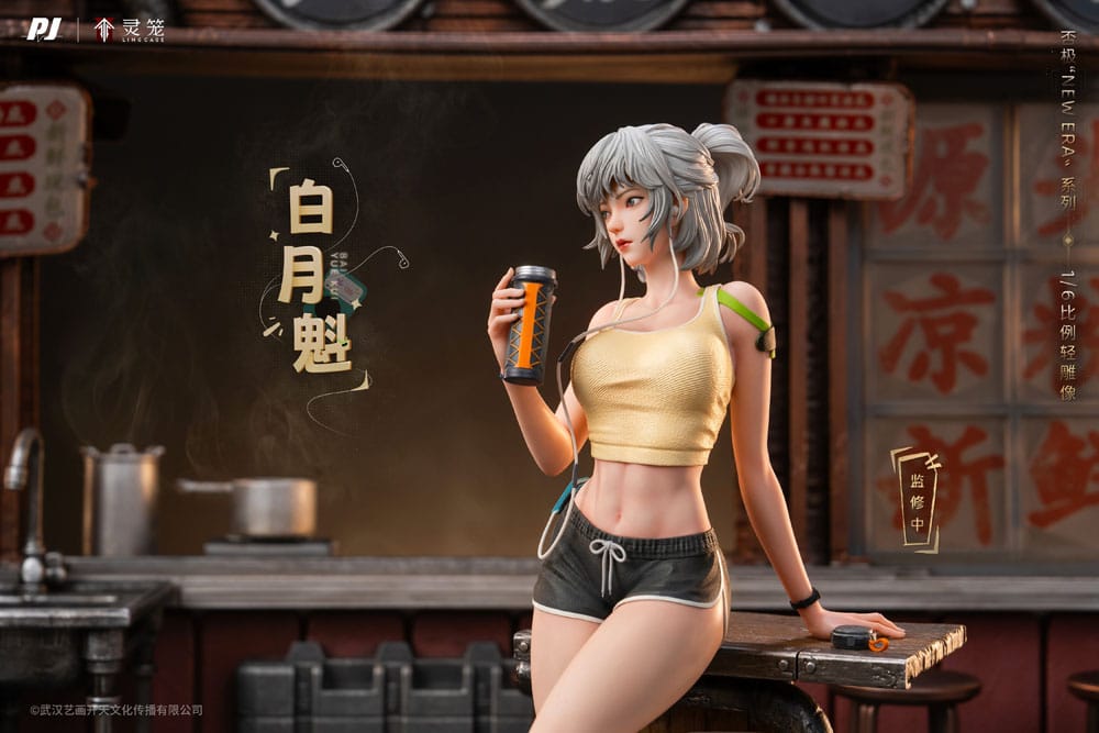 PREORDINE+ 12/2025 Ling Cage: Incarnation PVC Statue 1/6 Bai Yue Kui 31 cm