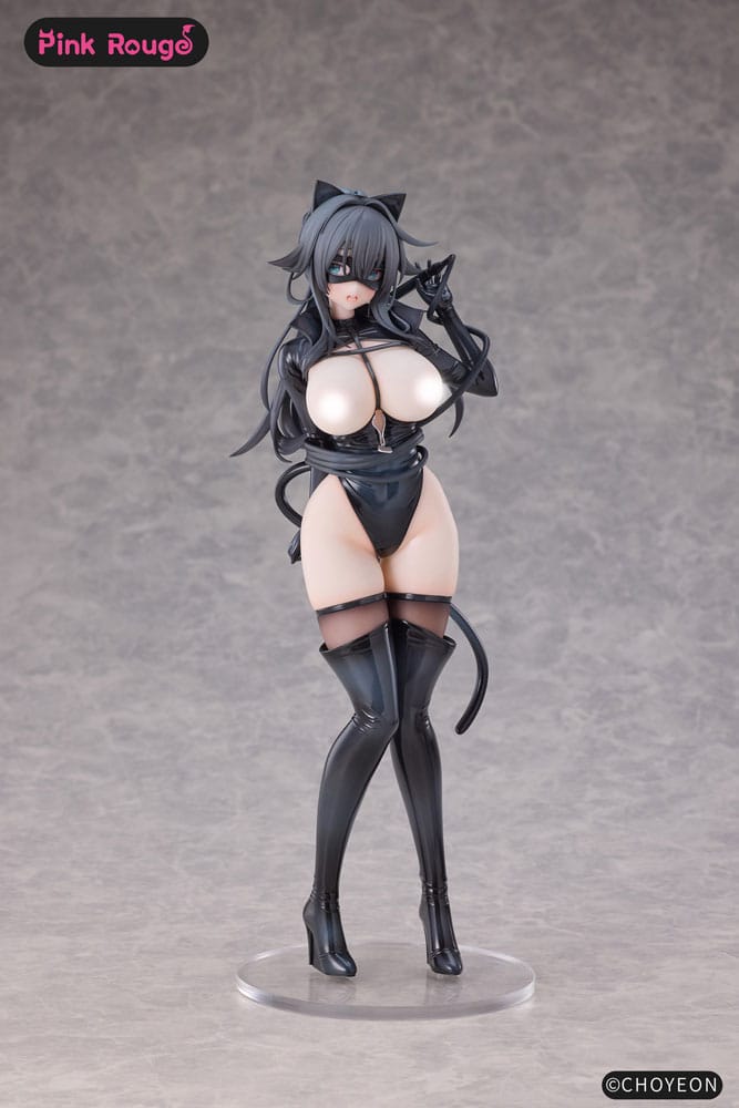 VORBESTELLUNG+ 08/2026 (NICHT STORNIERBAR) Original Character Tmano PVC Figuren 2er-Pack 1/6 Cat Woman Happy-chan DX Ver. 27 cm (18+)