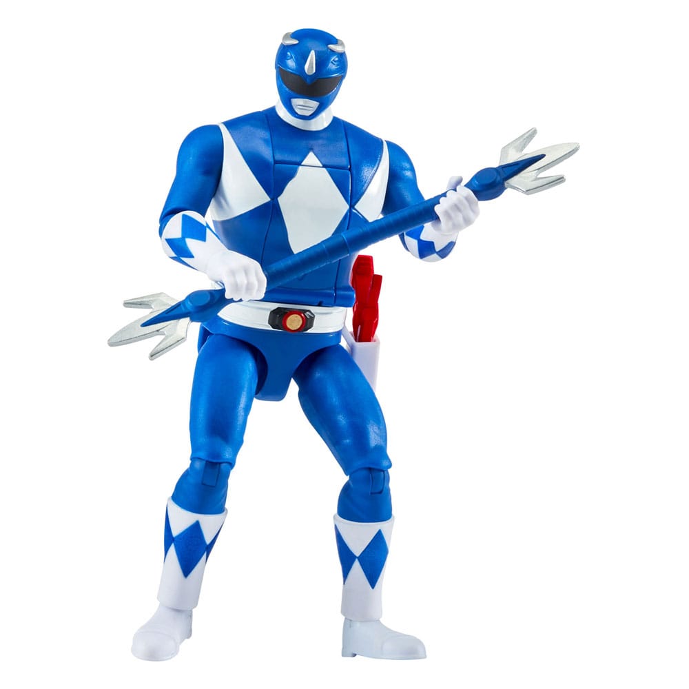 MADE TO ORDER Mighty Morphin Power Rangers Action Figure Auto-Morphin Blue Ranger 12 cm