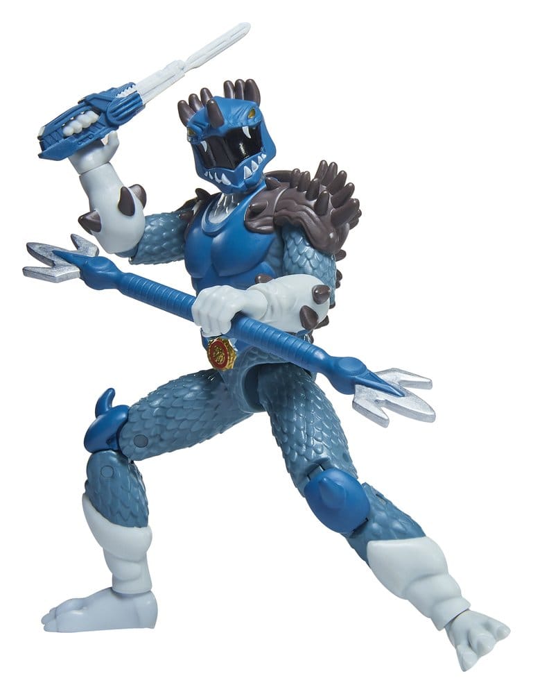 🧪 LAB | SU ORDINAZIONE Mighty Morphin Power Rangers x Godzilla Action Figure Blue Anguirus