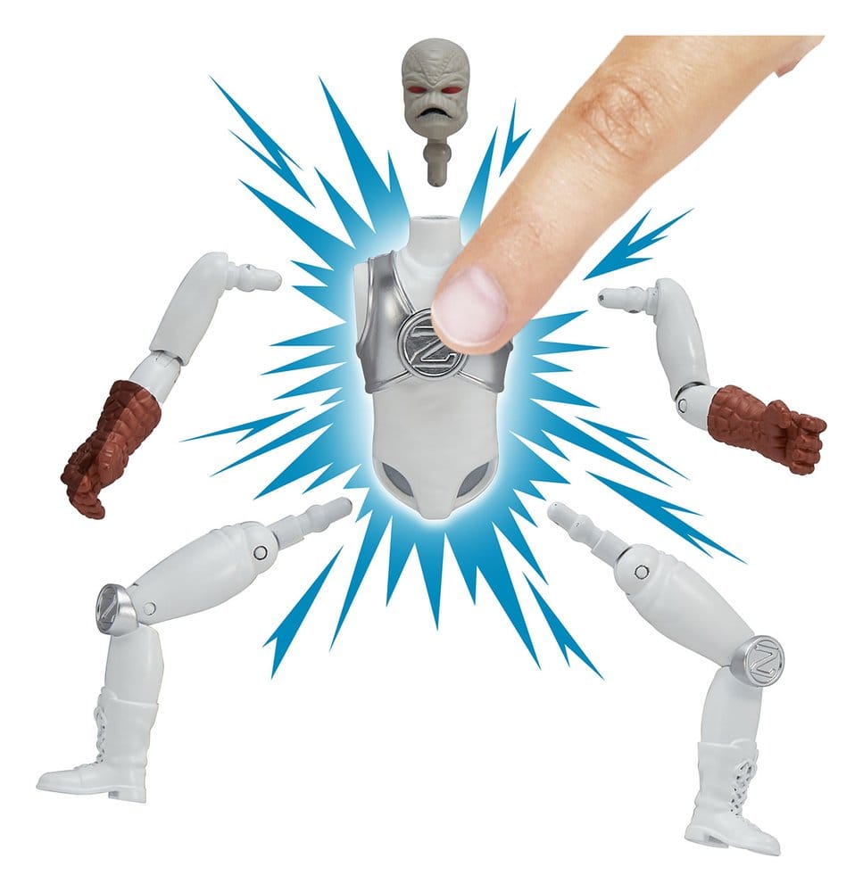 🧪 LAB | SU ORDINAZIONE Mighty Morphin Power Rangers Basic Action Figure Z-Putty
