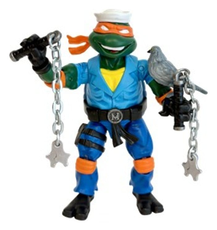 🧪 LAB | SU ORDINAZIONE Teenage Mutant Ninja Turtles x G.I. Joe Crossover Classics Action Figure Michelangelo x Shipwreck 12 cm