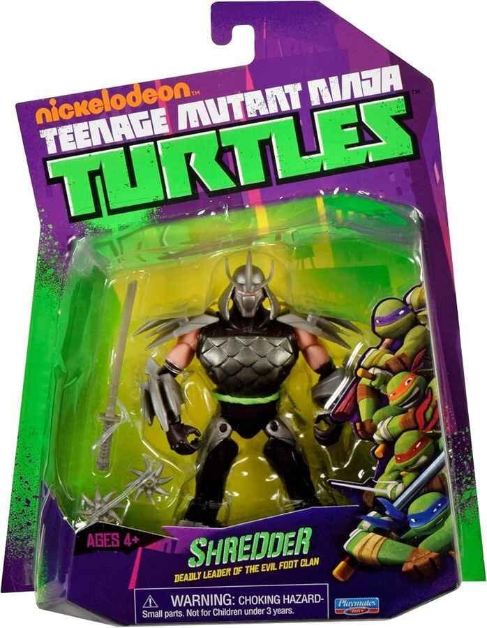 🧪 LAB | SU ORDINAZIONE Teenage Mutant Ninja Turtles World of TMNT Action Figure Shredder 11 cm
