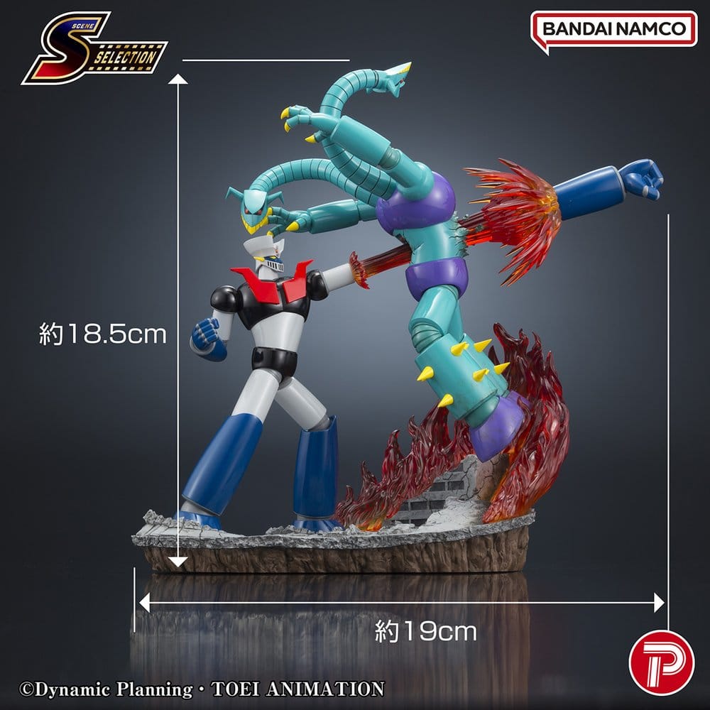 SU ORDINAZIONE Mazinger Scene Selection 03 PVC Figure Mazinger Z Rocket Punch! 19 cm