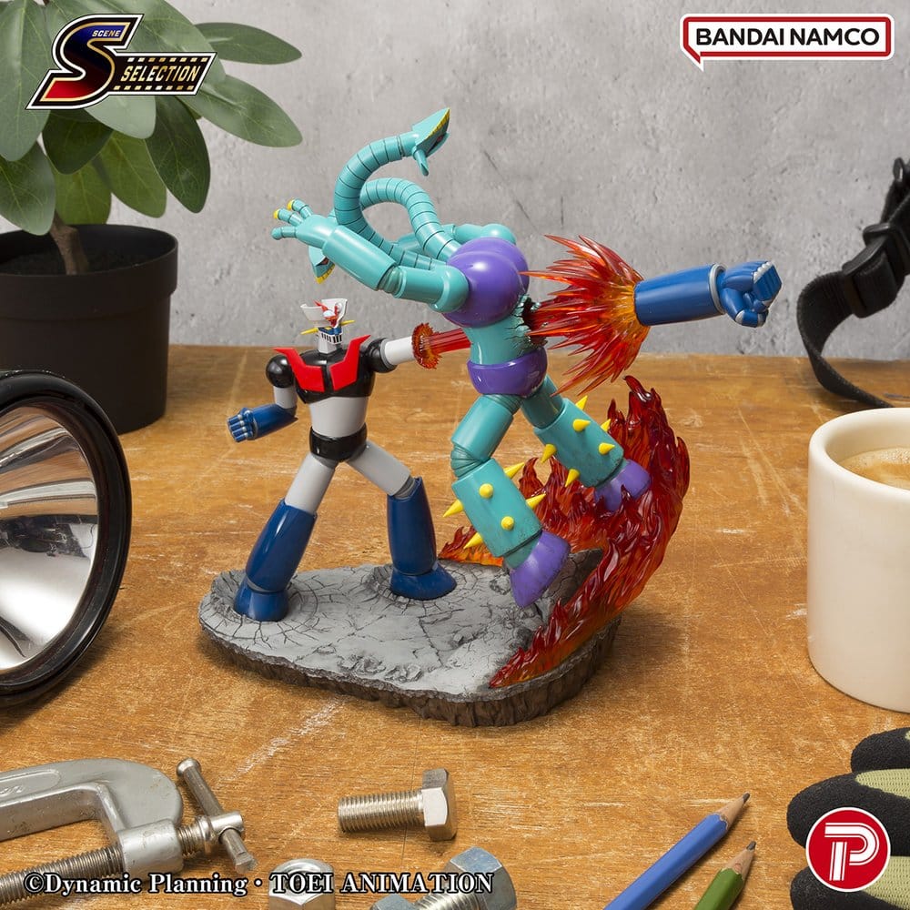 SU ORDINAZIONE Mazinger Scene Selection 03 PVC Figure Mazinger Z Rocket Punch! 19 cm