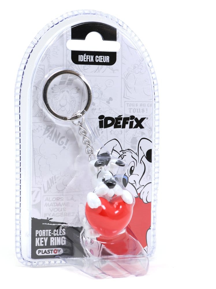 🧪 LAB | SU ORDINAZIONE Asterix Keychain Dogmatix Red Heart (Blister)