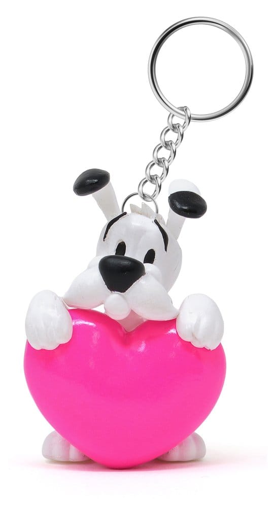 🧪 LAB | SU ORDINAZIONE Asterix Keychain Dogmatix Pink Heart