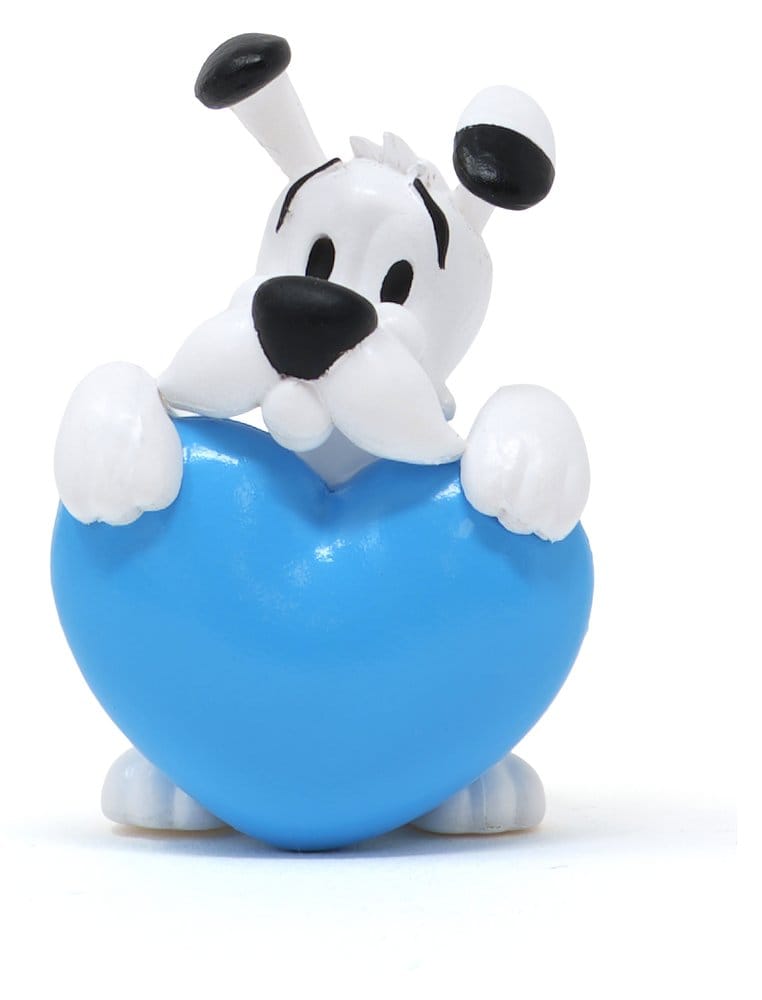 🧪 LAB | SU ORDINAZIONE Asterix PVC Figure Dogmatix Blue Heart 4.5 cm