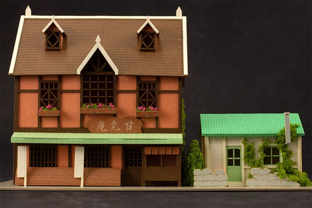 PREORDINE ESAURITO Is the order a rabbit?? 1/150 Paper Model Kit Anitecture Amausaan & Syaro's House 7 cm (3rd-run)
