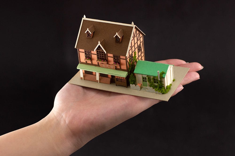 PREORDINE ESAURITO Is the order a rabbit?? 1/150 Paper Model Kit Anitecture Amausaan & Syaro's House 7 cm (3rd-run)