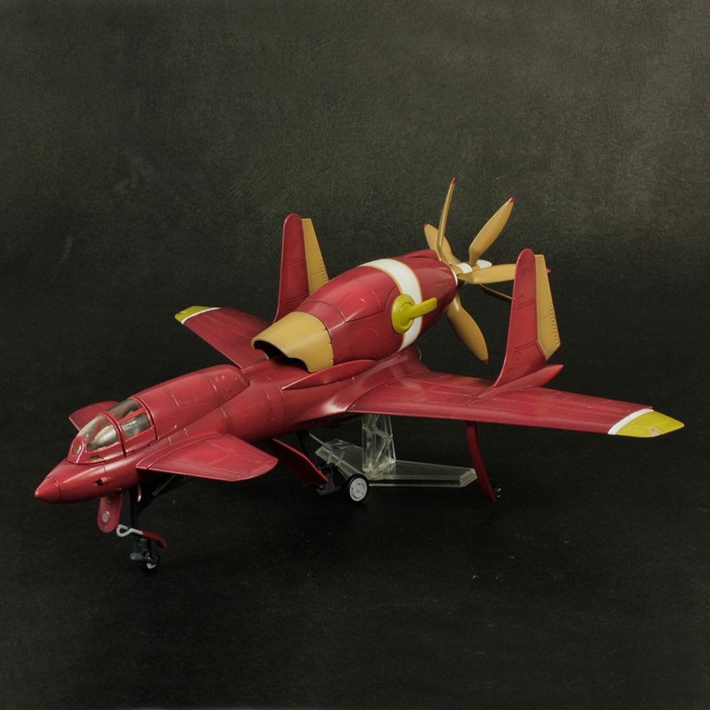 SU ORDINAZIONE Royal Space Force: The Wings of Honnêamis Plastic Model Kit 1/72 Honneamise Oukoku Air Force Fighter Schira-DOW 3rd (Single Seat Type) 21 cm 