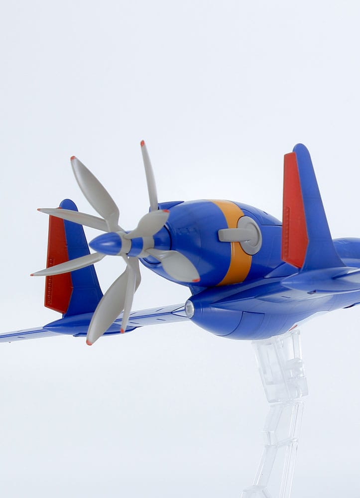 SU ORDINAZIONE Royal Space Force: The Wings of Honnêamis Plastic Model Kit 1/72 Honneamise Oukoku Air Force Fighter Schira-DOW 3rd (Two-seater) 21 cm 