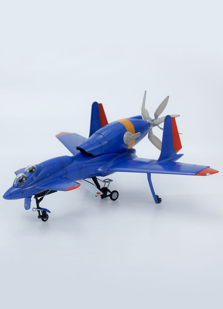 SU ORDINAZIONE Royal Space Force: The Wings of Honnêamis Plastic Model Kit 1/72 Honneamise Oukoku Air Force Fighter Schira-DOW 3rd (Two-seater) 21 cm 