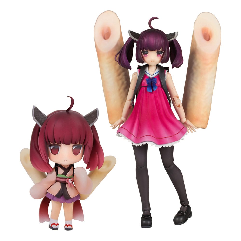 PREORDER+ 02/2026 Tohoku Zunko Plastic Model Kit 1/12 Plafia Tohoku Kiritan Mini Figure Set 12 cm