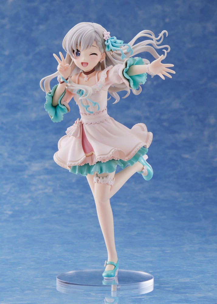 PREORDER+ 02/2026 Idolmaster Cinderella Girls PVC Statue 1/7 Hayate HIsakawa [O-Ku-Ri-Mo-No Sunday ! ]+ 21 cm