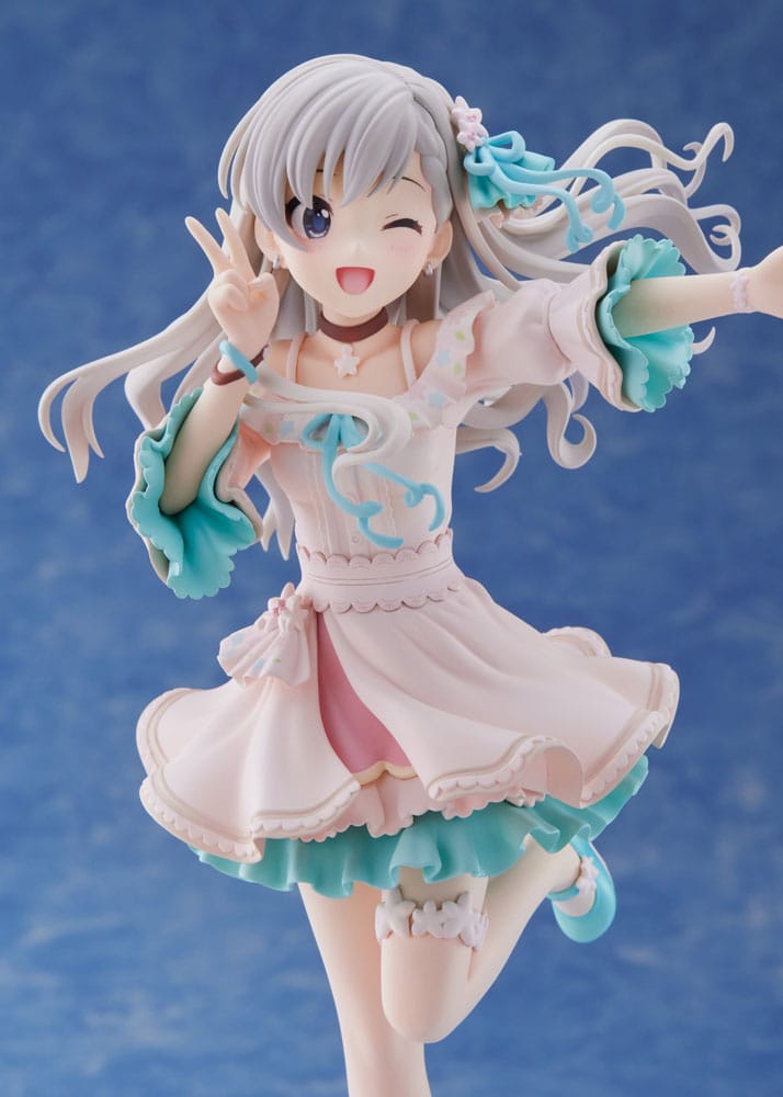 PREORDER+ 02/2026 Idolmaster Cinderella Girls PVC Statue 1/7 Hayate HIsakawa [O-Ku-Ri-Mo-No Sunday ! ]+ 21 cm