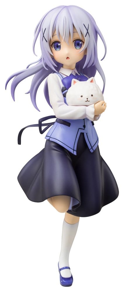 PREORDINE+ 10/2026 Is the Order a Rabbit?? PVC Figure 1/7 Chino (Cafe Style) 21 cm