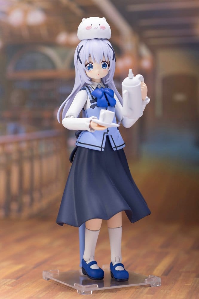 PREORDINE+ CHIUSO 11/2026 Is the Order a Rabbit? Bloom Plafia Plastic Model Kit Chino (Mini Figure set) 14 cm
