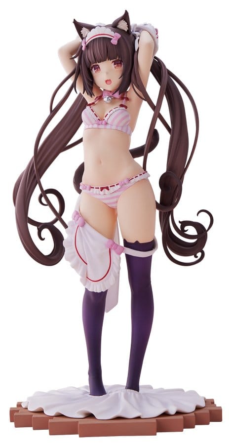 PREORDINE+ 01/2027 Nekopara PVC Figure 1/7 Chocola Dress up time 24 cm
