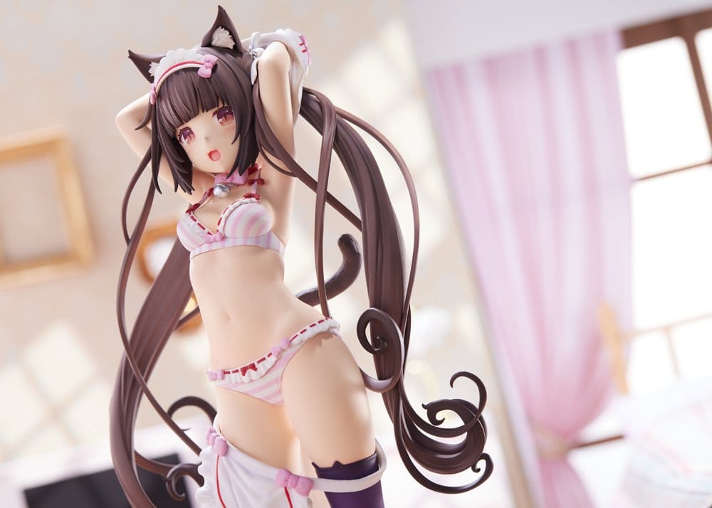 PREORDINE+ 01/2027 Nekopara PVC Figure 1/7 Chocola Dress up time 24 cm