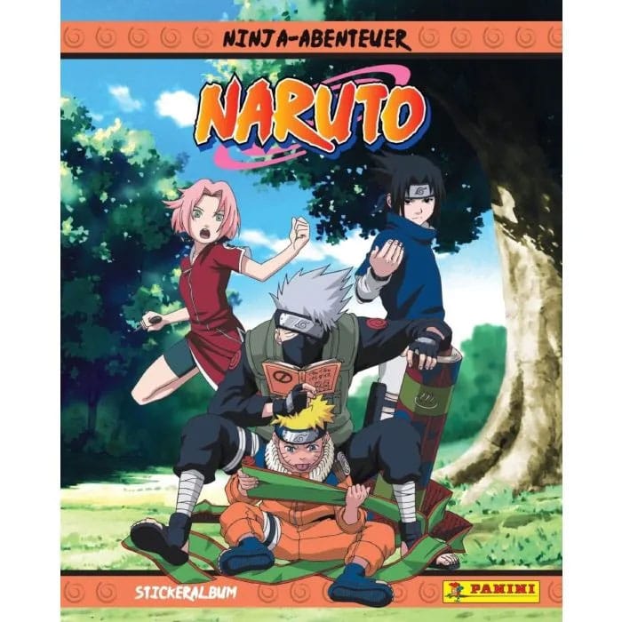 Naruto Ninja-Abenteuer Sticker-Sammelalbum (auf Bestellung gefertigt) *Deutsche Version* *SONDERPREIS* AUSVERKAUFT