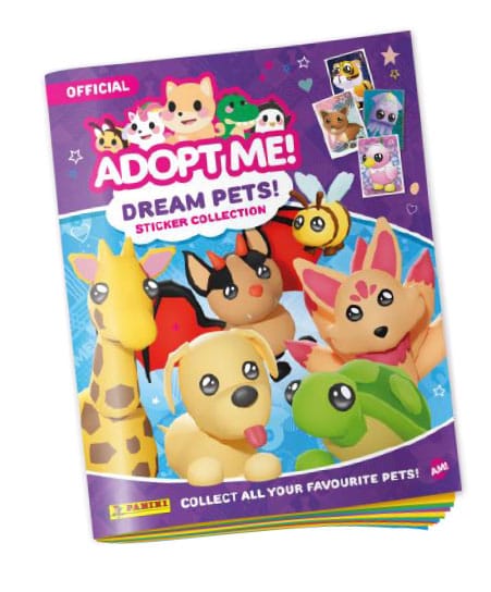 SU ORDINAZIONE Adopt me! On Roblox Collection Album *German Version*