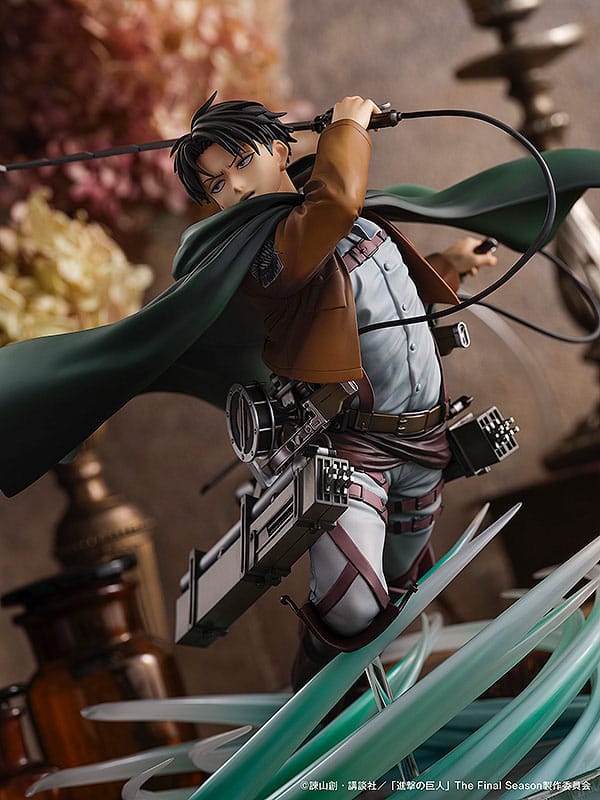 PREORDINE+ CHIUSO 02/2025 Attack on Titan PVC Statue 1/6 Humanity's Strongest Soldier Levi 23 cm (PREORDINE NON CANCELLABILE)